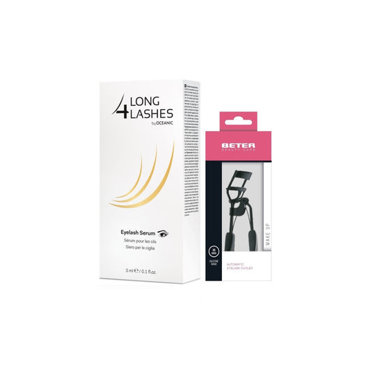 Pack Pestañas Voluminosas con Long4Lashes Serum + Encrespador Beter