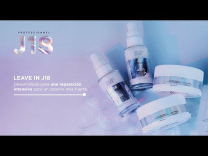 Kit Jacques Janine J18 Tratamiento Regeneración Molecular Capilar Intensiva de 4 Pasos (Shampoo + Acondicionador + Mascarilla + leave in)