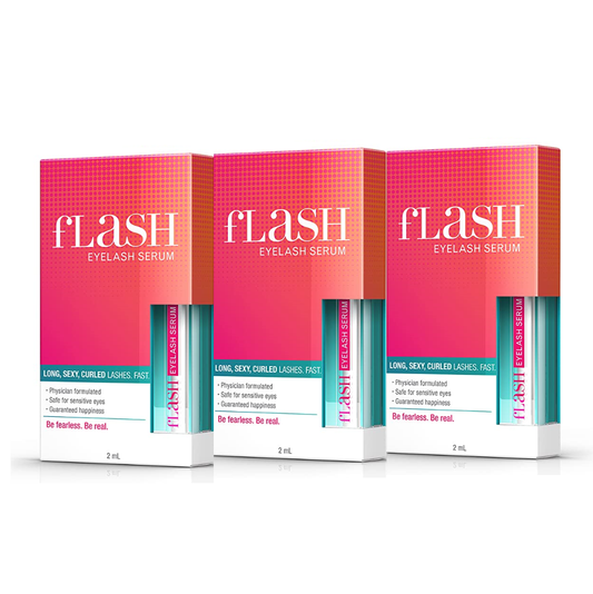 Serum fLash para crecimiento de pestañas x 3