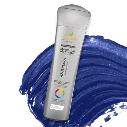 Pack Matizador Naissant Azul Plata Shampoo + Mascarilla